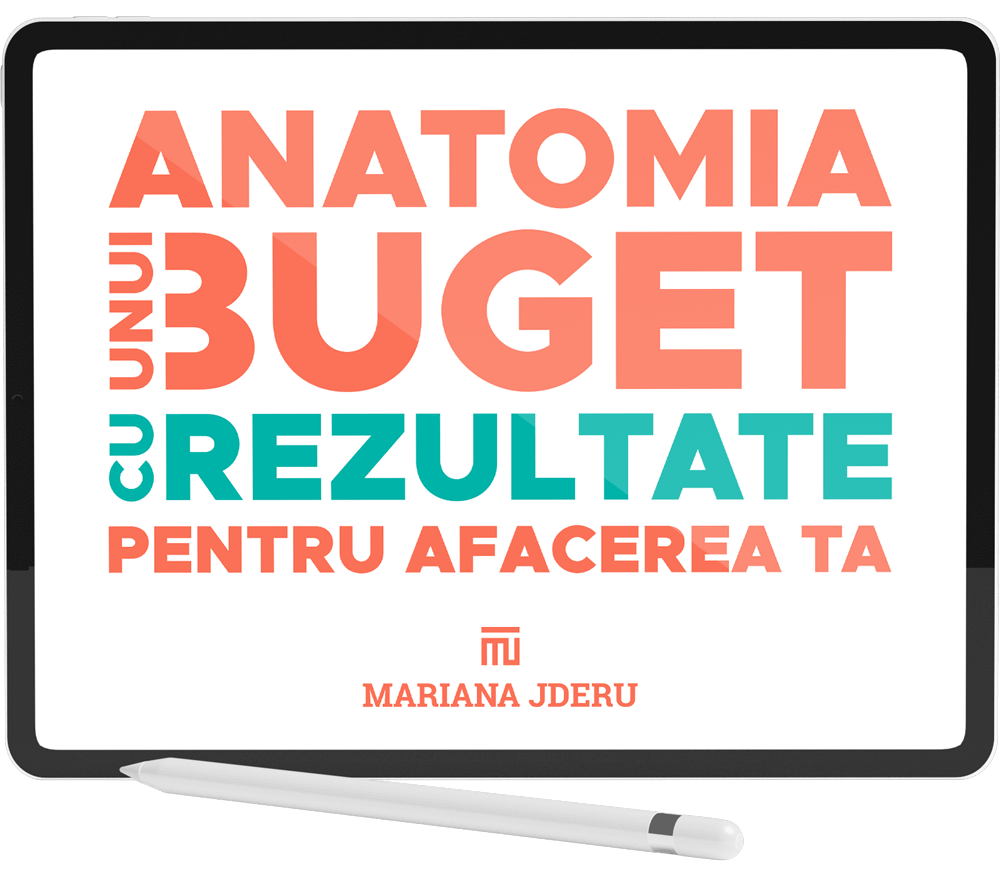 Anatomia unui BUGET CU REZULTATE pentru afacerea ta